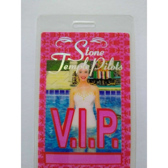 Stone Temple Pilots Tiny Music VIP Backstage Pass Original 1996 Hard Rock STP - Picture 3 of 4